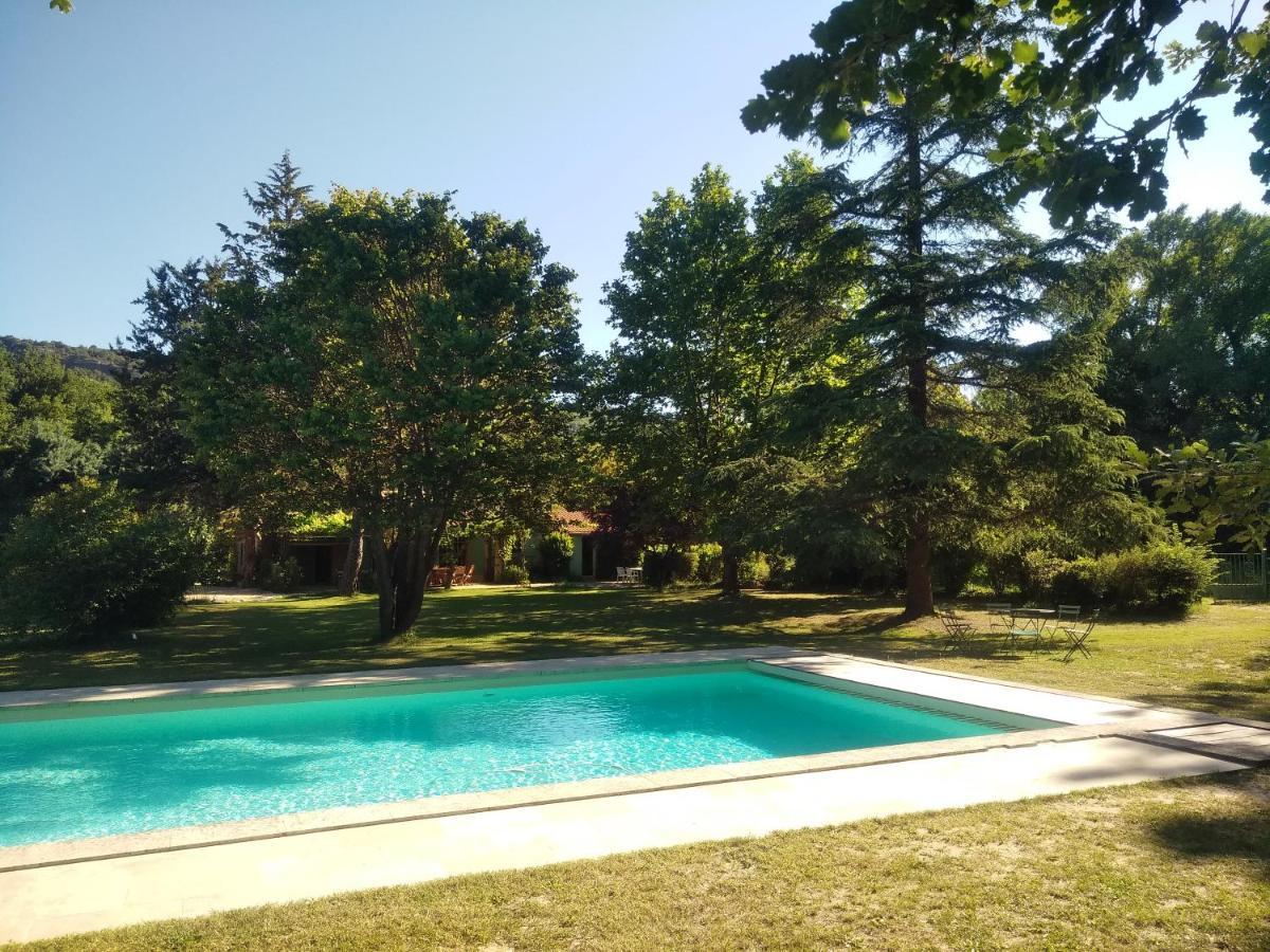 Maison Piscine Au Pied Du Luberon Villa Saint-Martin-de-Castillon Buitenkant foto