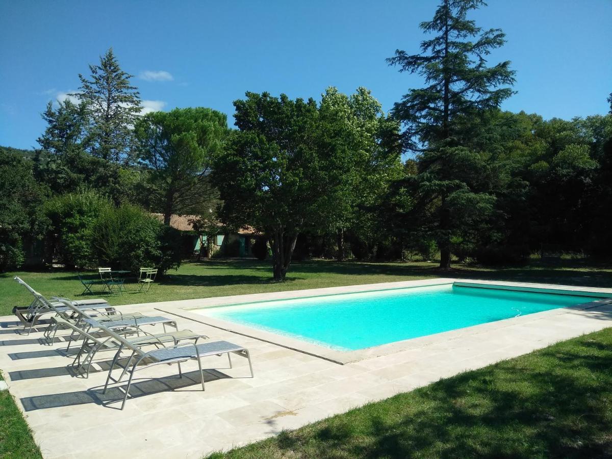 Maison Piscine Au Pied Du Luberon Villa Saint-Martin-de-Castillon Buitenkant foto